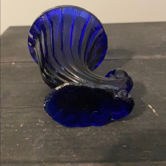 Vintage imperial glass horn mini vase/planter - Picture 6 of 10